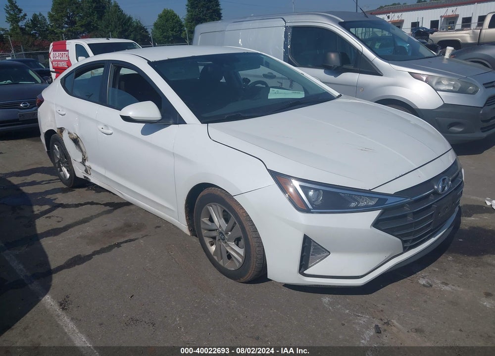 2019 HYUNDAI ELANTRA SEL VIN: 5NPD84LF2KH428143