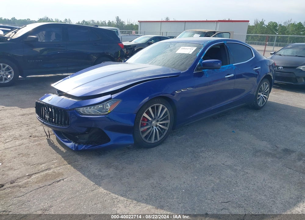 2016 MASERATI GHIBLI S Q4 VIN: ZAM57RTA8G1176949