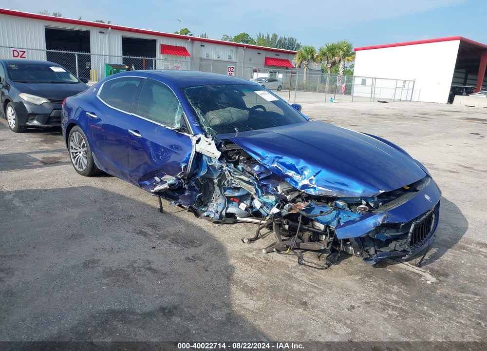 2016 MASERATI GHIBLI S Q4 VIN: ZAM57RTA8G1176949