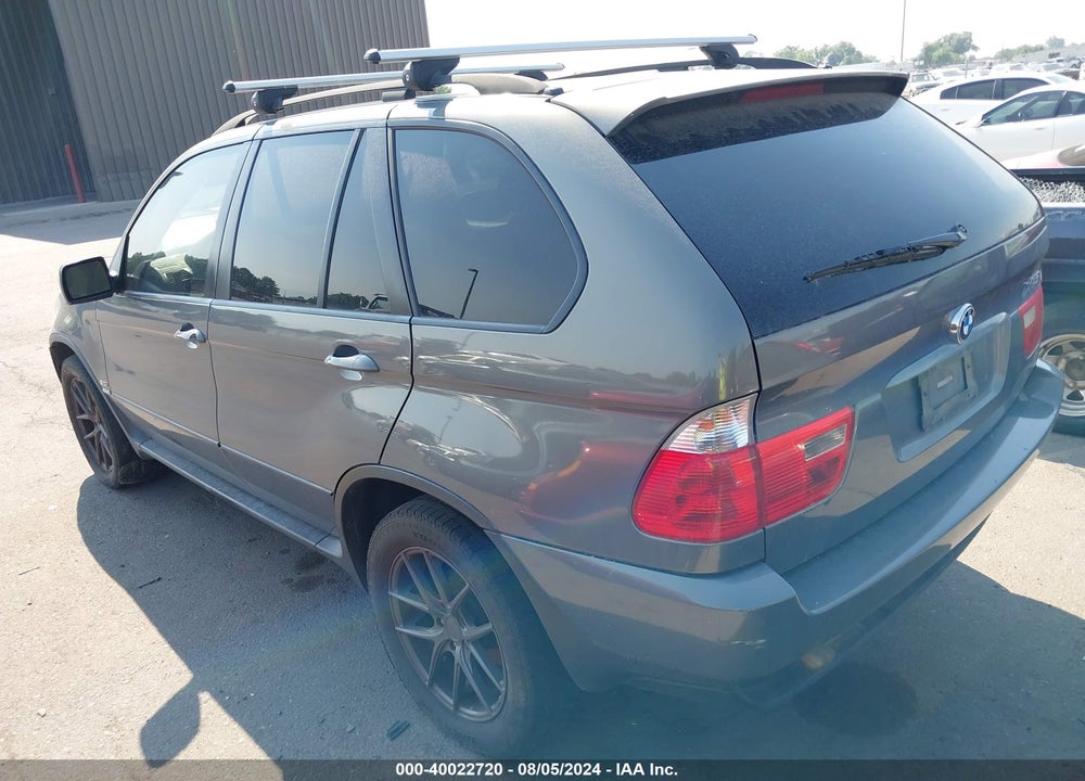 2006 BMW X5 3.0I VIN: 5UXFA13576LY36723