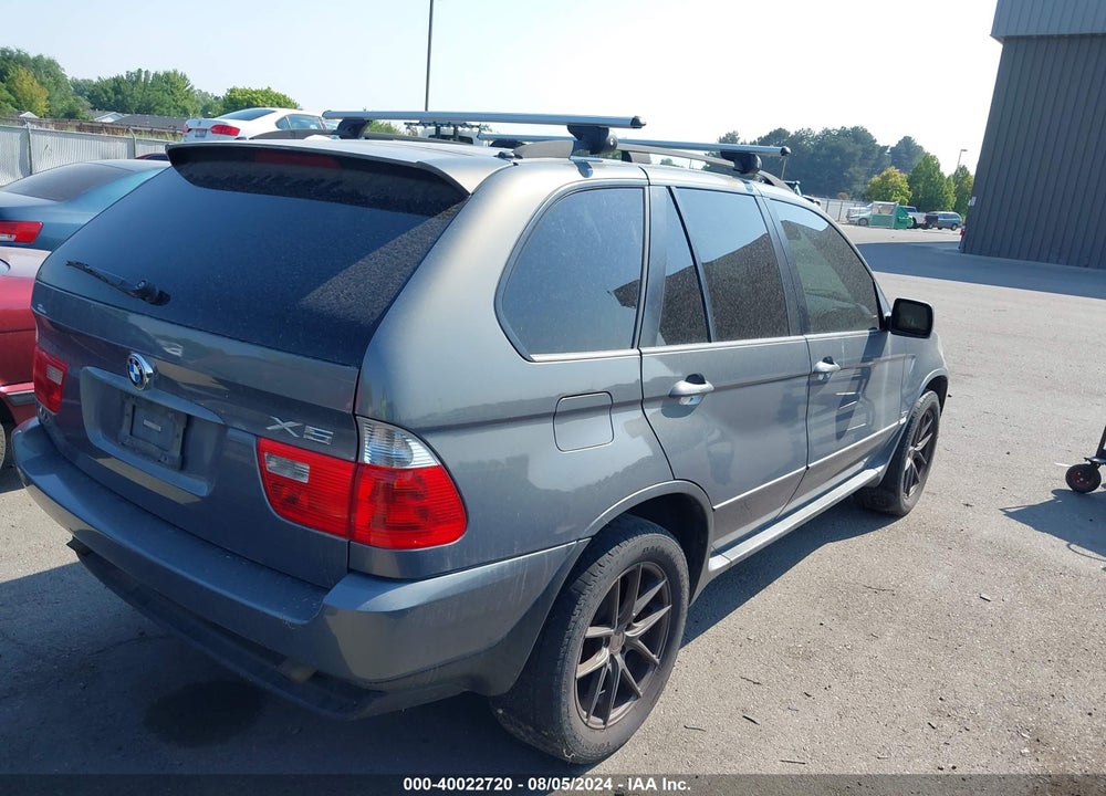 2006 BMW X5 3.0I VIN: 5UXFA13576LY36723