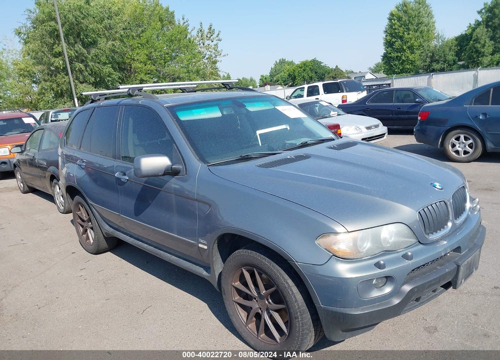 2006 BMW X5 3.0I VIN: 5UXFA13576LY36723
