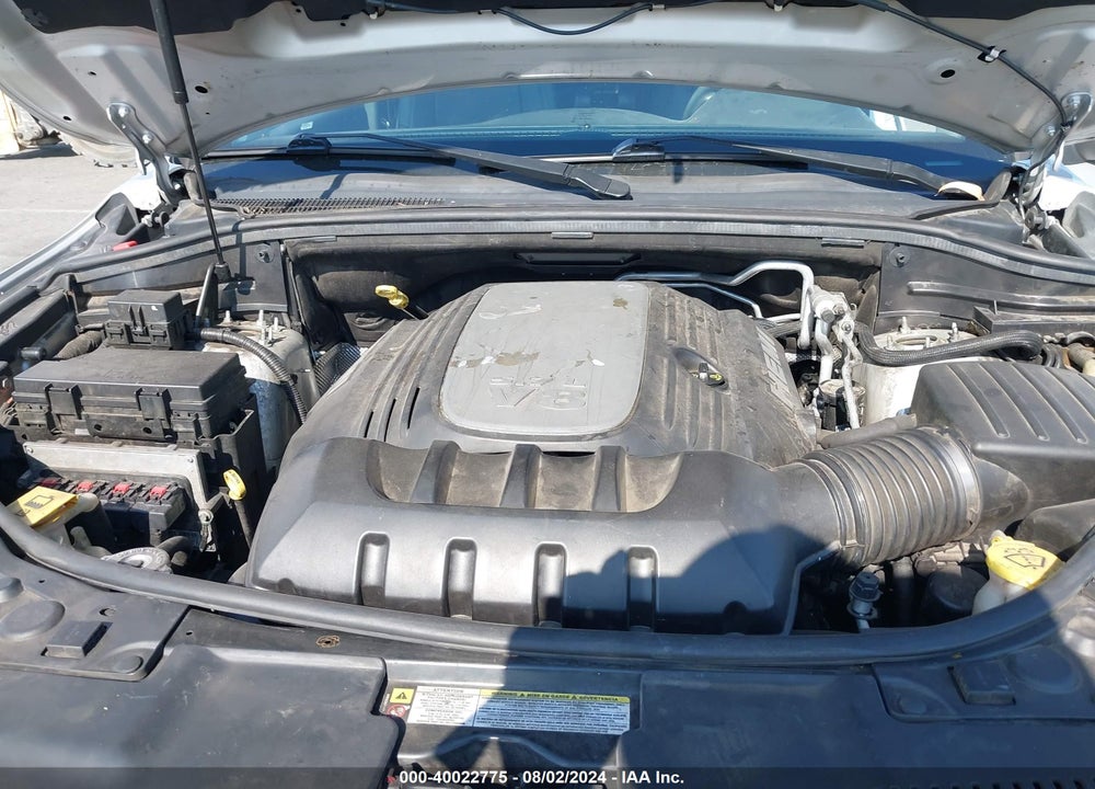 2012 DODGE DURANGO CREW VIN: 1C4SDJDT4CC362200