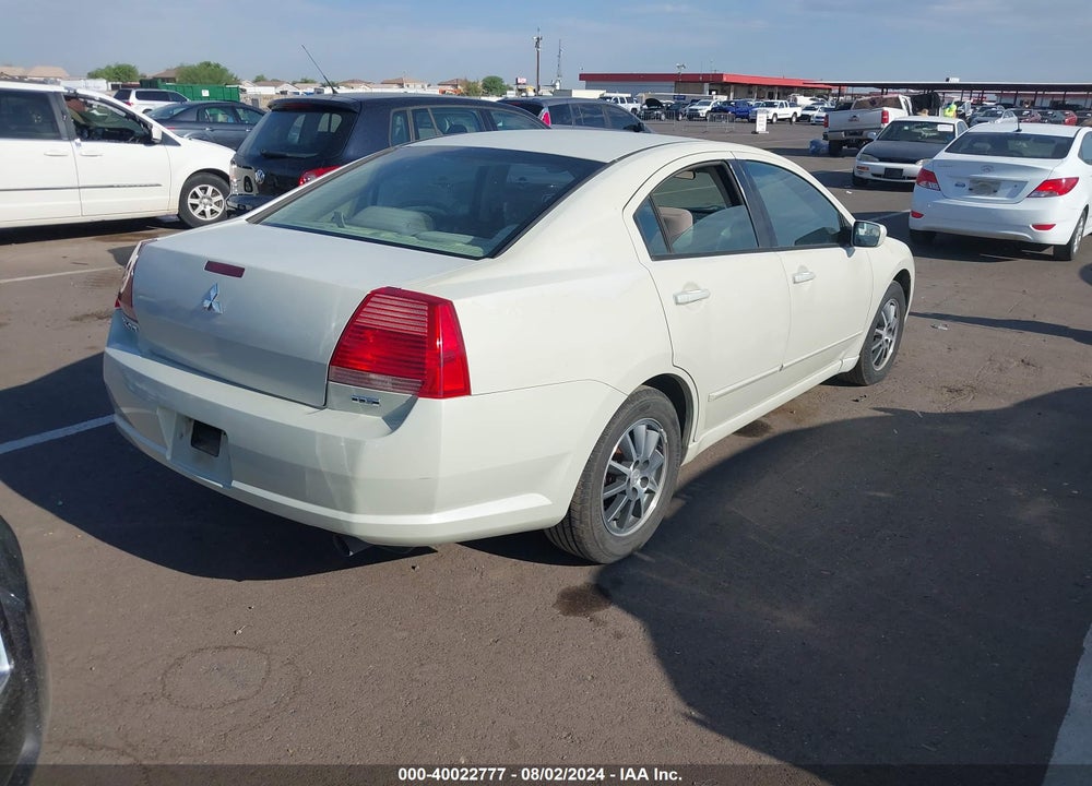 2005 MITSUBISHI GALANT LS VIN: 4A3AB46S95E022309