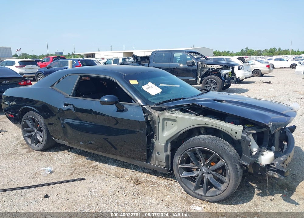 2014 DODGE CHALLENGER SXT VIN: 2C3CDYAGXEH231913