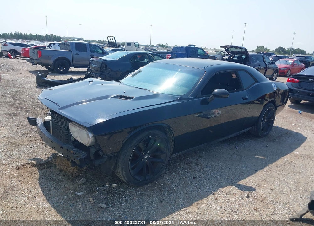 2014 DODGE CHALLENGER SXT VIN: 2C3CDYAGXEH231913