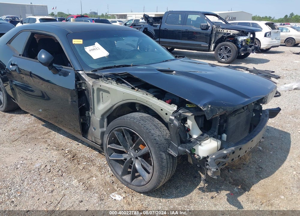 2014 DODGE CHALLENGER SXT VIN: 2C3CDYAGXEH231913