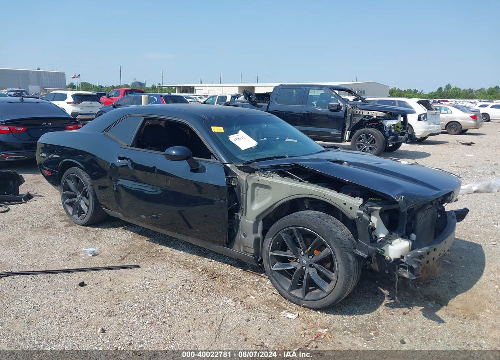 2014 DODGE CHALLENGER SXT VIN: 2C3CDYAGXEH231913