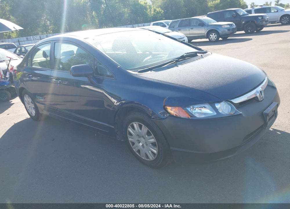 2007 HONDA CIVIC GX VIN: 1HGFA46527L000738