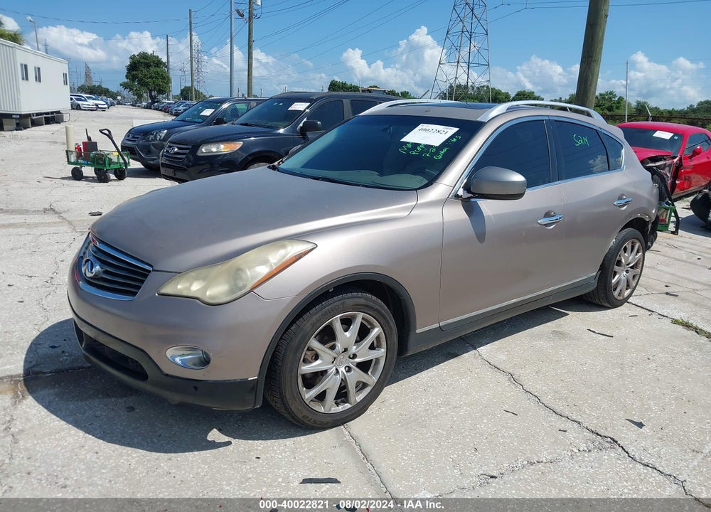 2008 INFINITI EX35 JOURNEY VIN: JNKAJ09F28M354551