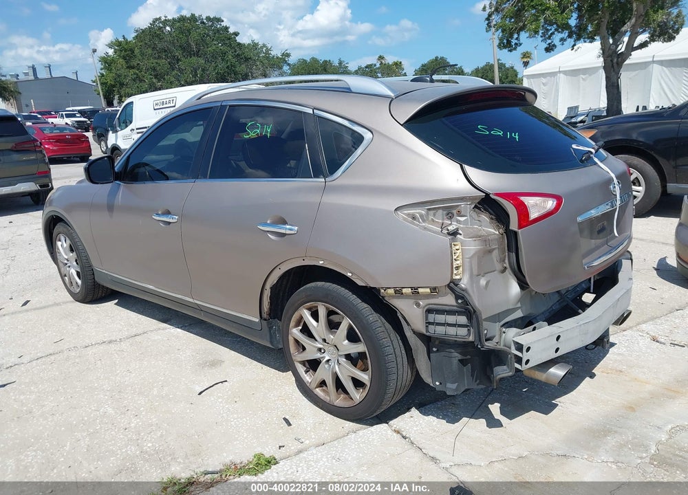 2008 INFINITI EX35 JOURNEY VIN: JNKAJ09F28M354551