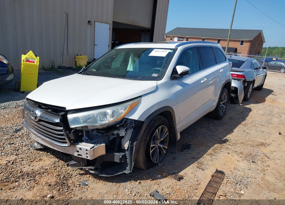 2016 TOYOTA HIGHLANDER XLE V6 VIN: 5TDJKRFH7GS350054