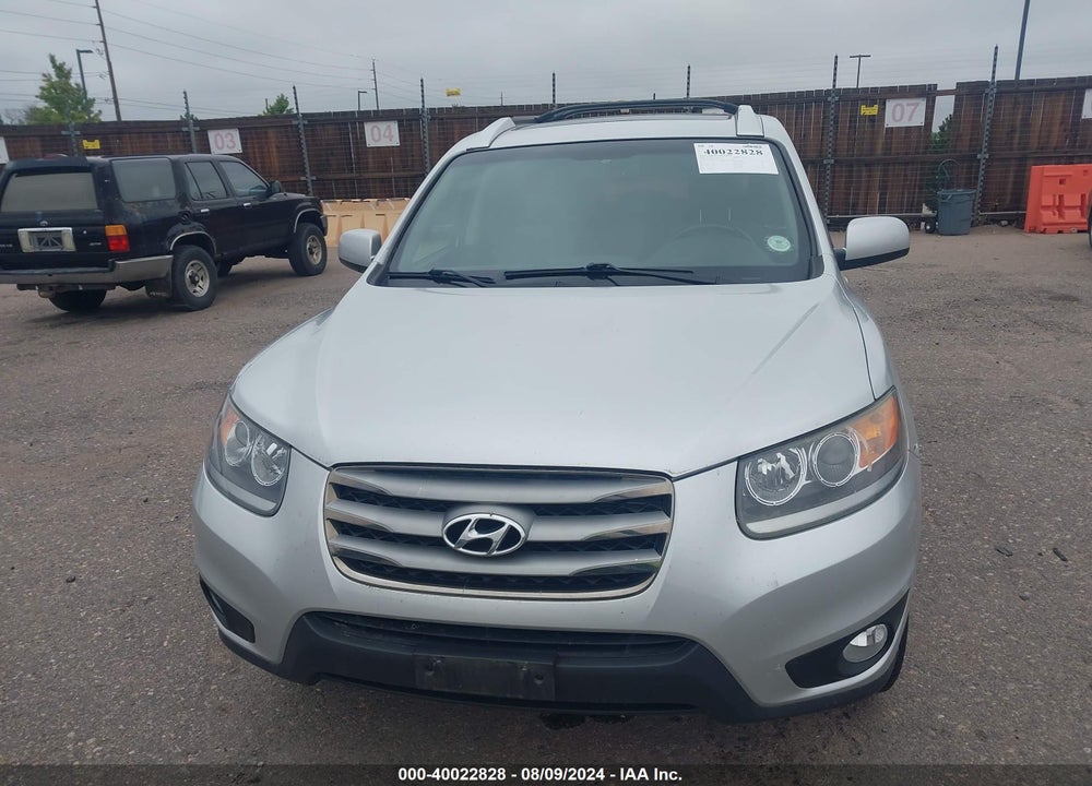 2012 HYUNDAI SANTA FE SE VIN: 5XYZHDAG5CG168119