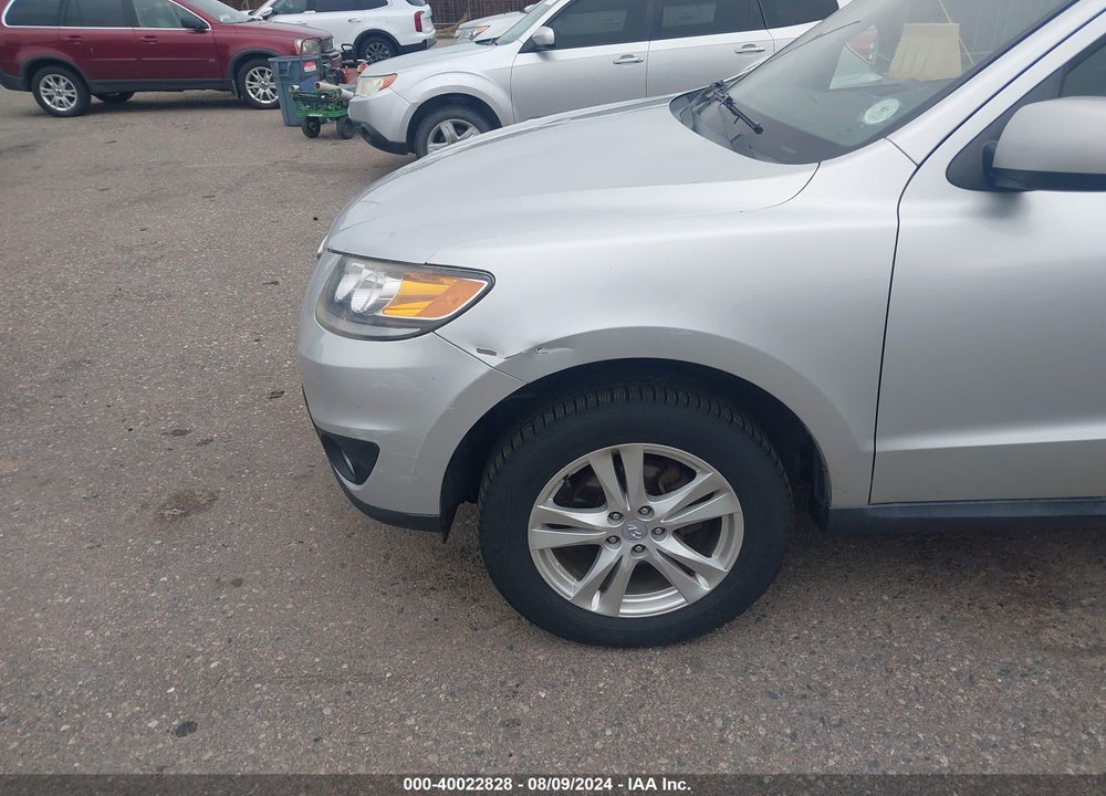 2012 HYUNDAI SANTA FE SE VIN: 5XYZHDAG5CG168119