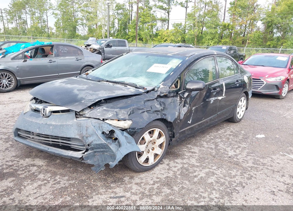 2006 HONDA CIVIC LX VIN: JHMFA15526S001843