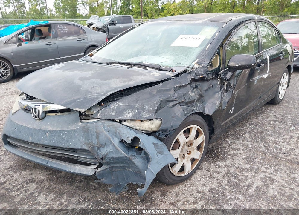 2006 HONDA CIVIC LX VIN: JHMFA15526S001843