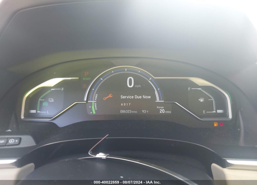 2018 HONDA CLARITY PLUG-IN HYBRID VIN: JHMZC5F18JC021012
