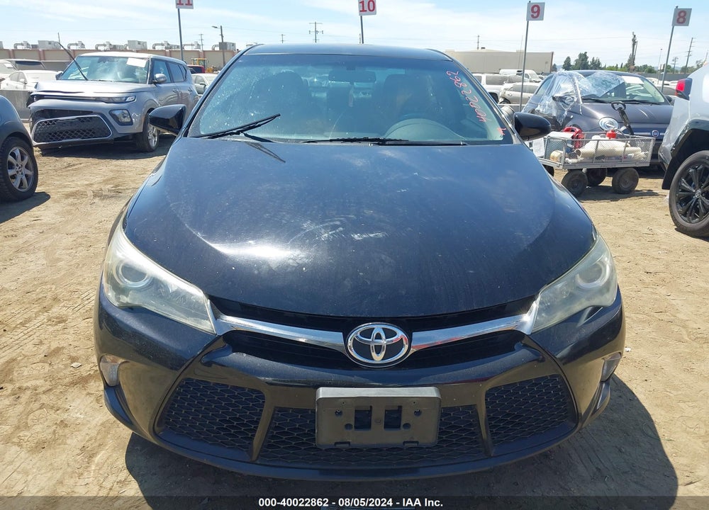 2015 TOYOTA CAMRY SE VIN: 4T1BF1FK6FU953444