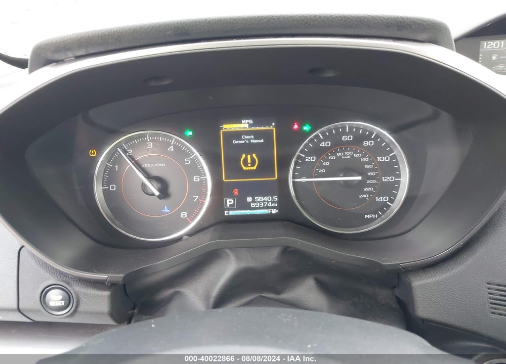2019 SUBARU CROSSTREK 2.0I LIMITED VIN: JF2GTANC8KH301457
