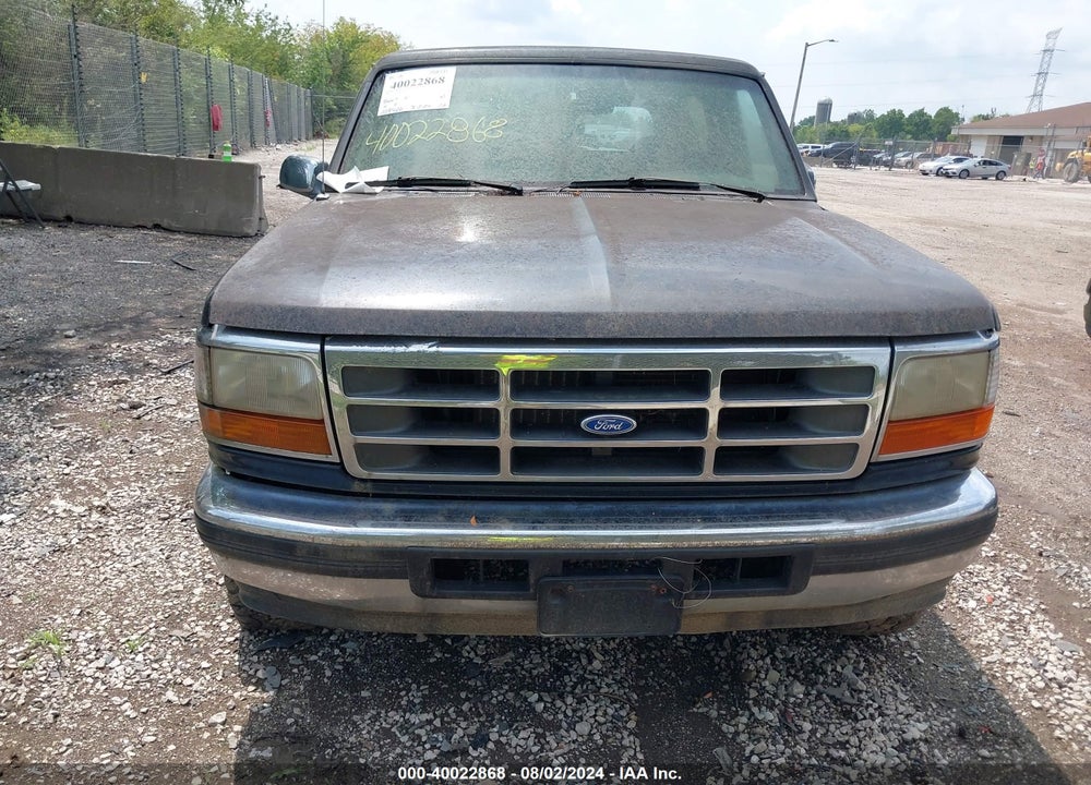 1996 FORD BRONCO U100 VIN: 1FMEU15H3TLB78952