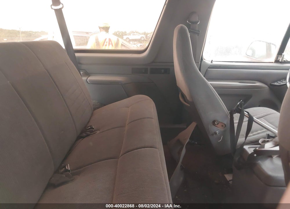 1996 FORD BRONCO U100 VIN: 1FMEU15H3TLB78952