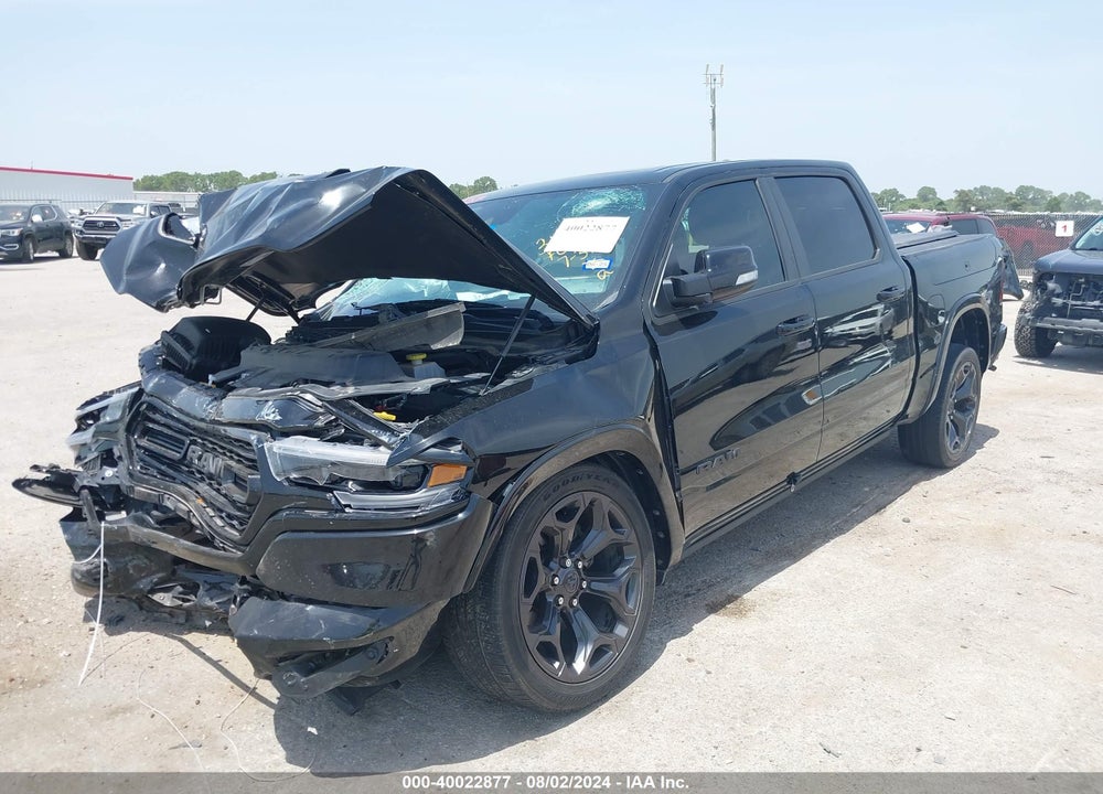 2021 RAM 1500 LIMITED 4X4 5'7 BOX VIN: 1C6SRFHT3MN637383