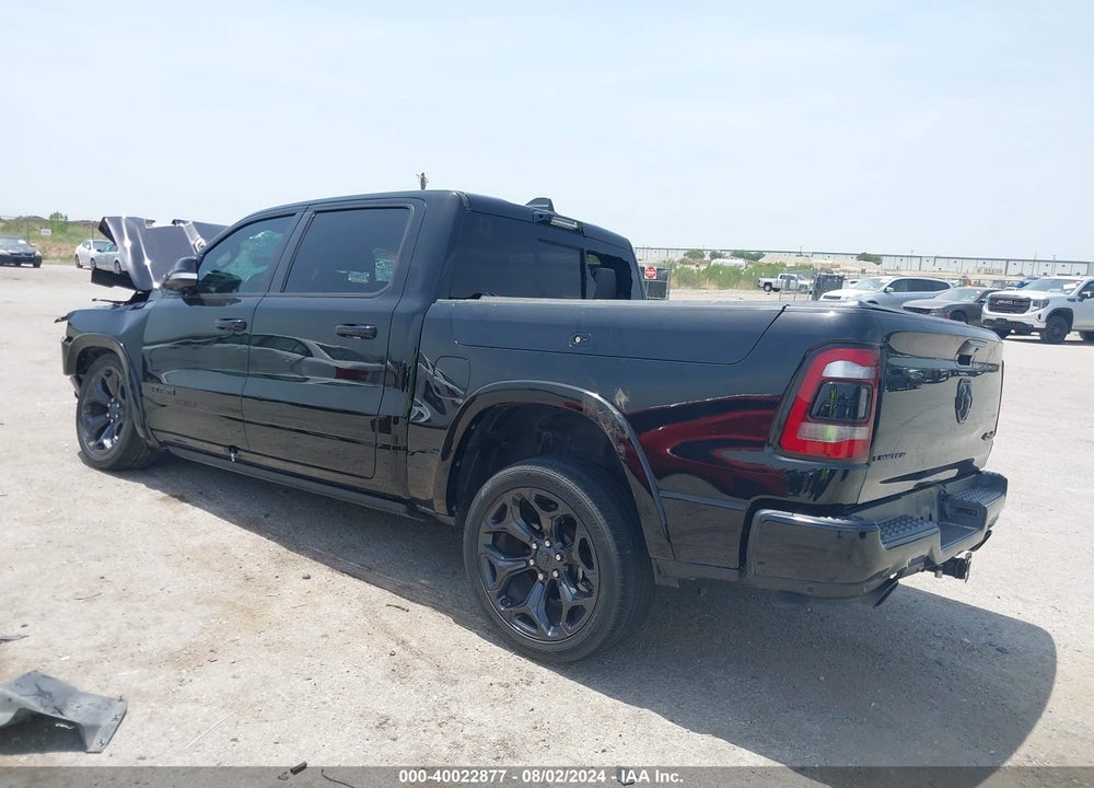 2021 RAM 1500 LIMITED 4X4 5'7 BOX VIN: 1C6SRFHT3MN637383