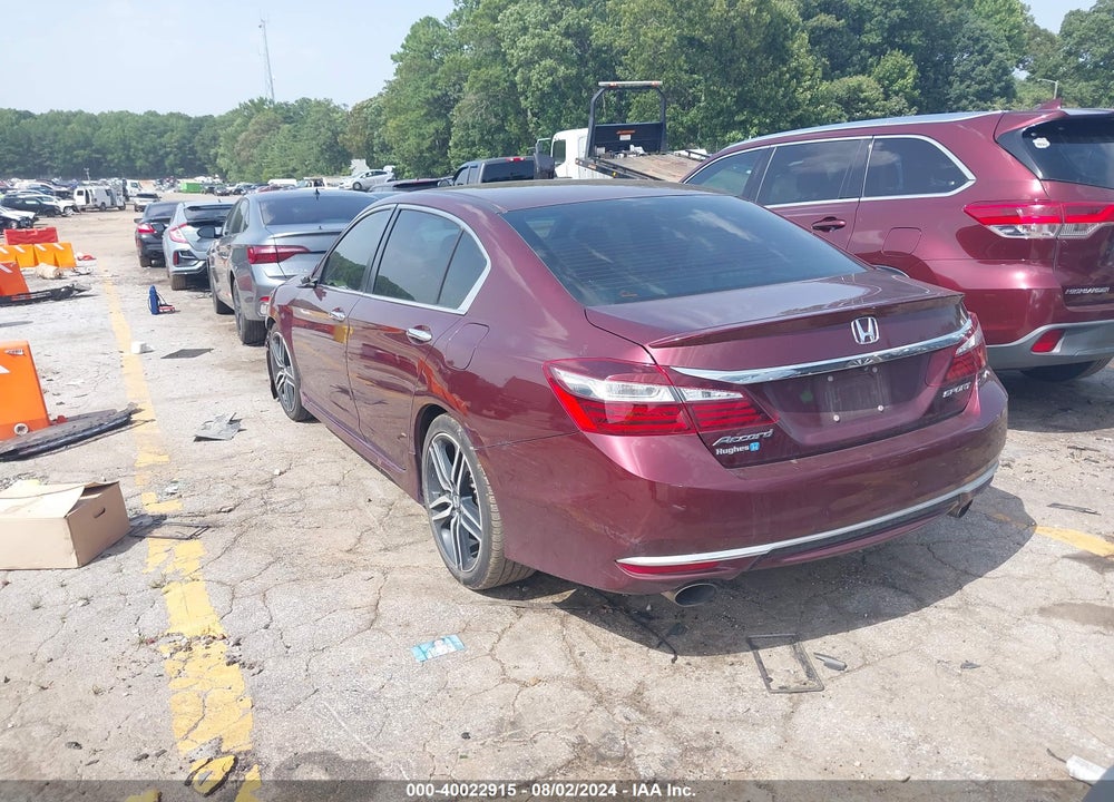 2016 HONDA ACCORD SPORT VIN: 1HGCR2F54GA116079
