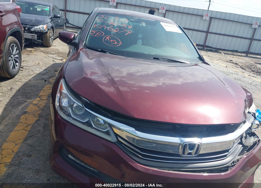 2016 HONDA ACCORD SPORT VIN: 1HGCR2F54GA116079