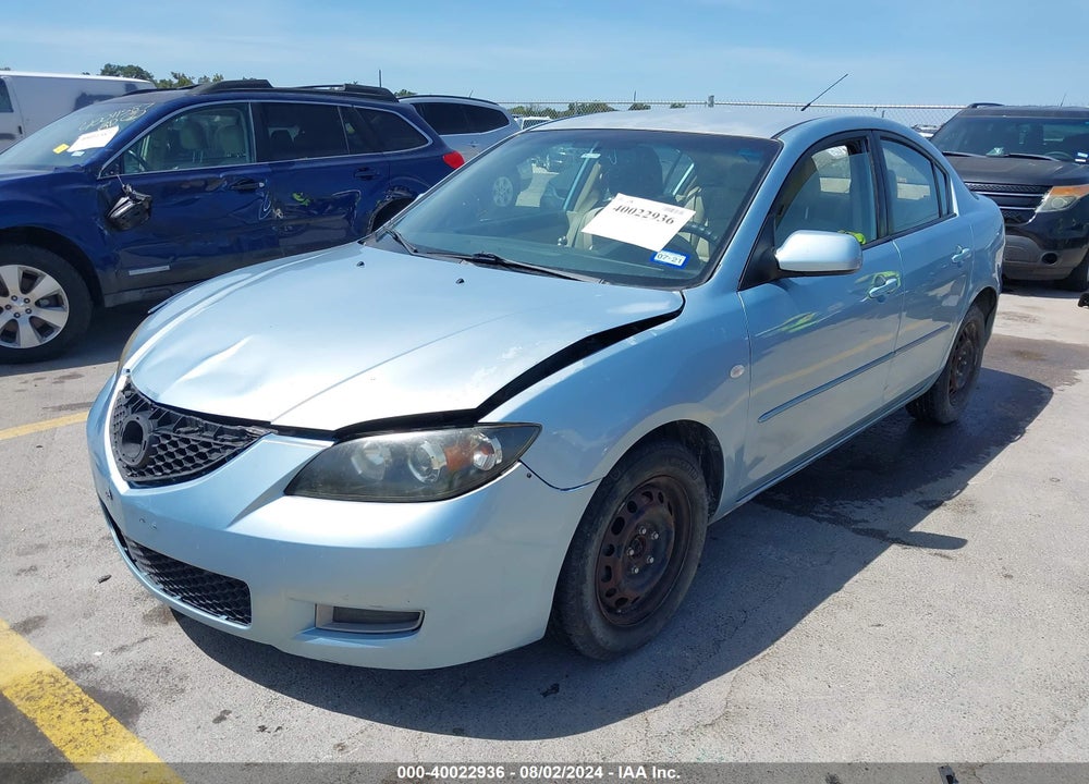 2007 MAZDA 3 I SPORT VIN: JM1BK12F771650927