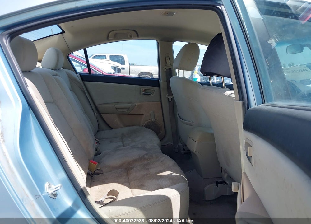2007 MAZDA 3 I SPORT VIN: JM1BK12F771650927