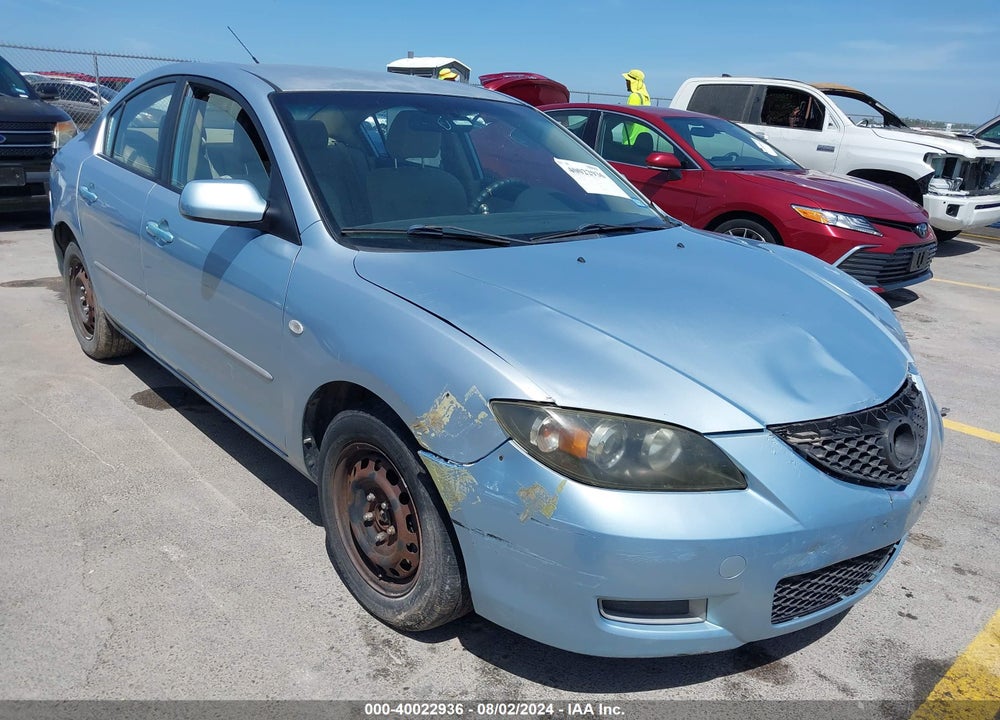2007 MAZDA 3 I SPORT VIN: JM1BK12F771650927