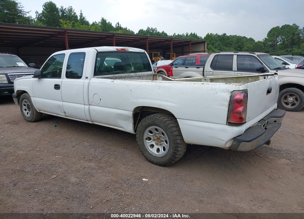 2005 CHEVROLET SILVERADO 1500 WORK TRUCK VIN: 1GCEC19T55E234127