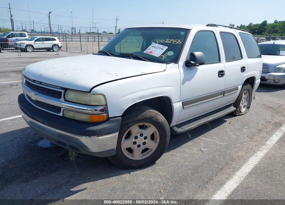 2004 CHEVROLET TAHOE LS VIN: 1GNEC13Z44R228668