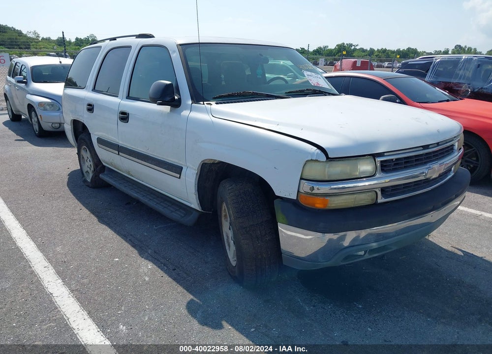 2004 CHEVROLET TAHOE LS VIN: 1GNEC13Z44R228668