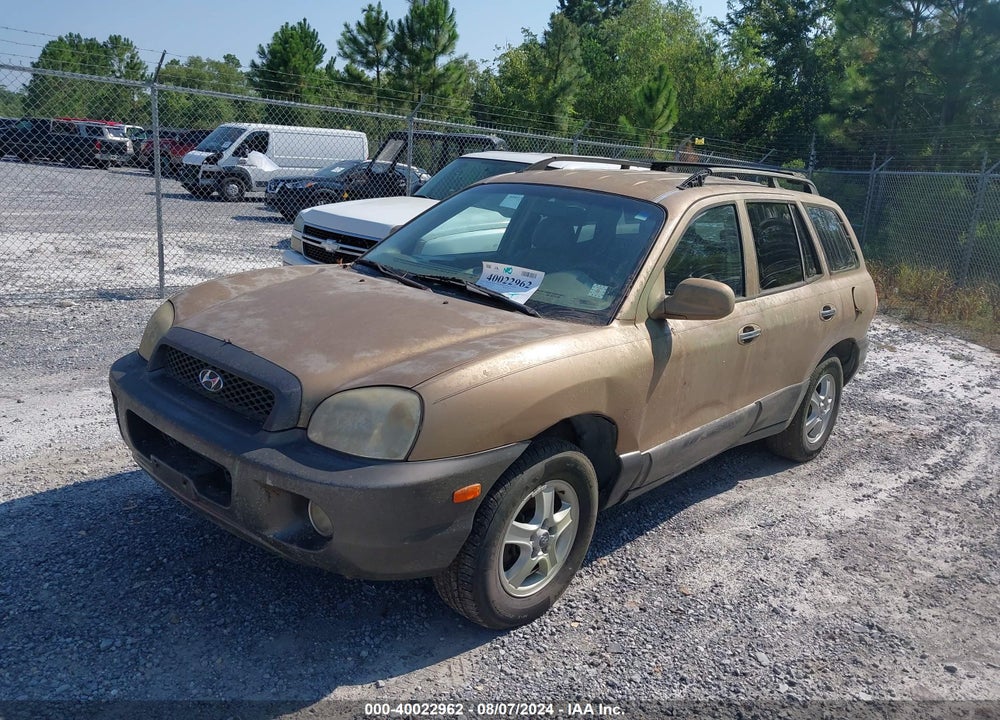 2001 HYUNDAI SANTA FE 2.7L V6 GLS/2.7L V6 LX VIN: KM8SC83D91U035882