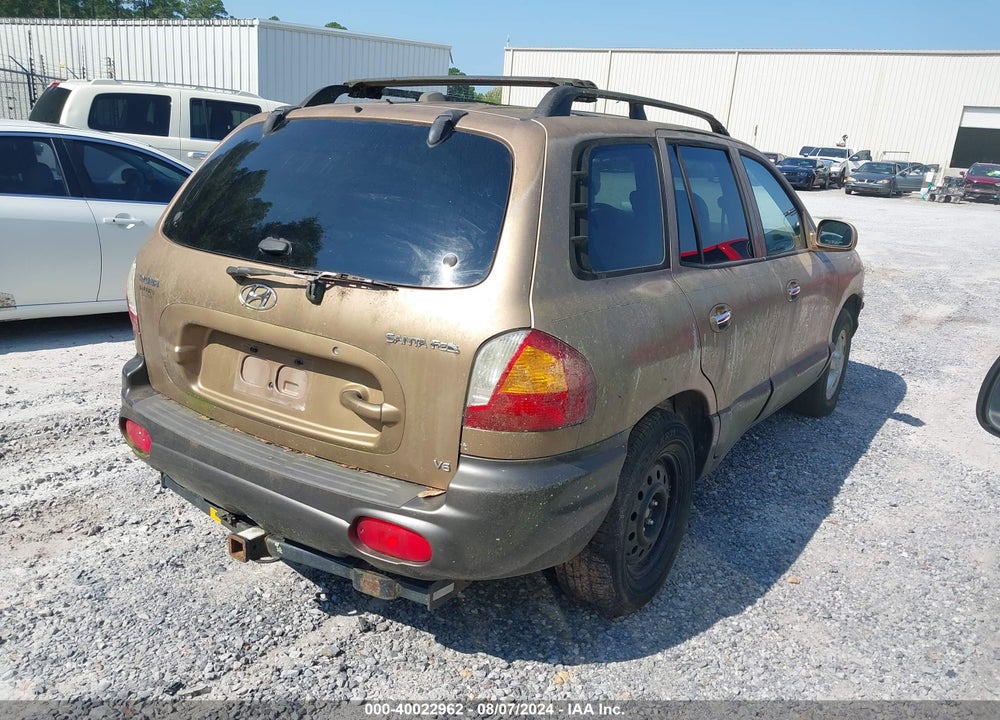 2001 HYUNDAI SANTA FE 2.7L V6 GLS/2.7L V6 LX VIN: KM8SC83D91U035882