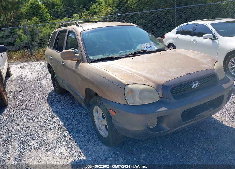 2001 HYUNDAI SANTA FE 2.7L V6 GLS/2.7L V6 LX VIN: KM8SC83D91U035882