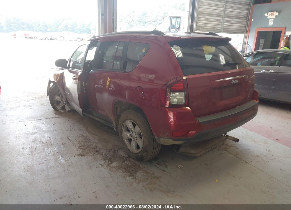 2016 JEEP COMPASS SPORT VIN: 1C4NJCBB2GD765104