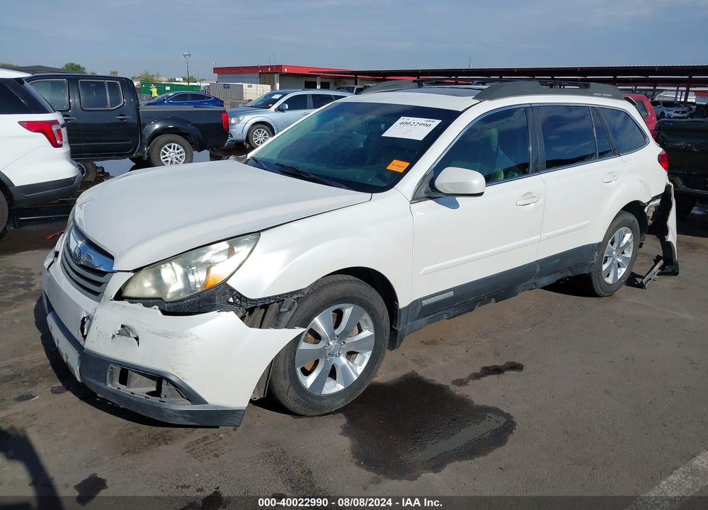2011 SUBARU OUTBACK 3.6R LIMITED VIN: 4S4BRDKC8B2404485