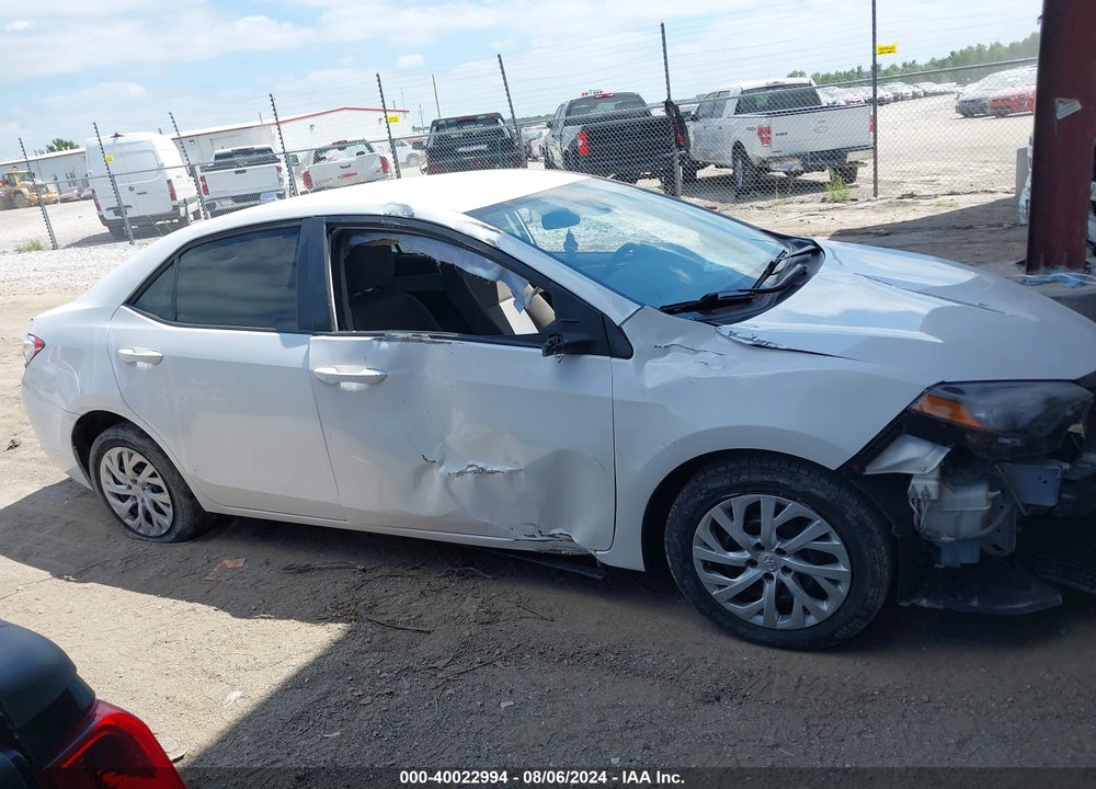 2019 TOYOTA COROLLA LE VIN: 5YFBURHEXKP927419