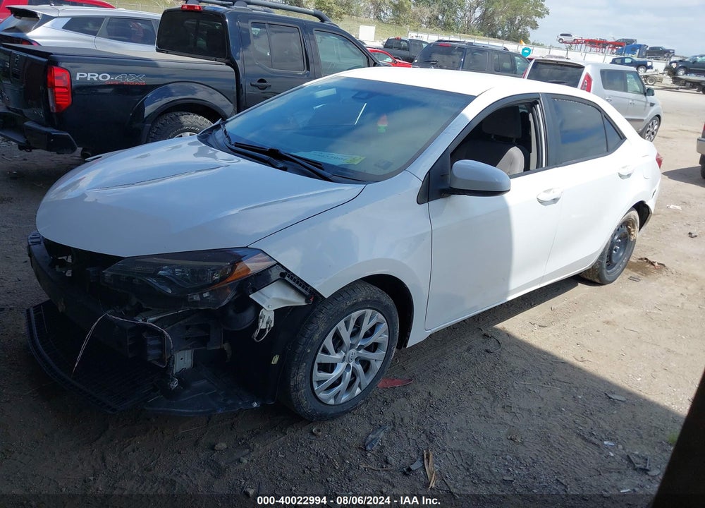 2019 TOYOTA COROLLA LE VIN: 5YFBURHEXKP927419