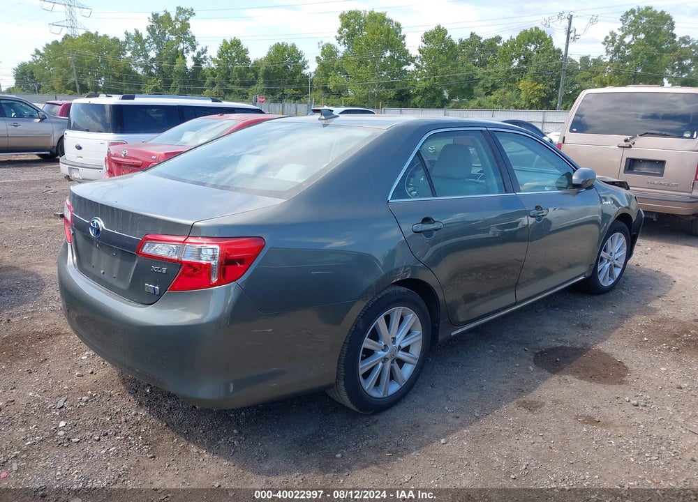 2012 TOYOTA CAMRY HYBRID XLE VIN: 4T1BD1FK4CU009210