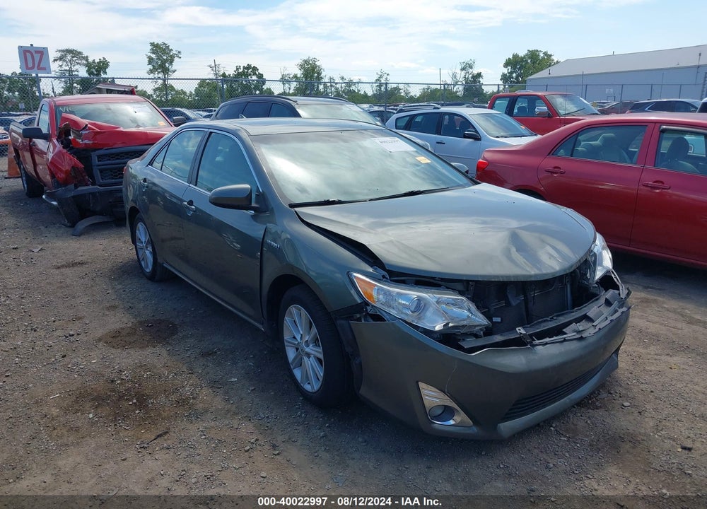 2012 TOYOTA CAMRY HYBRID XLE VIN: 4T1BD1FK4CU009210