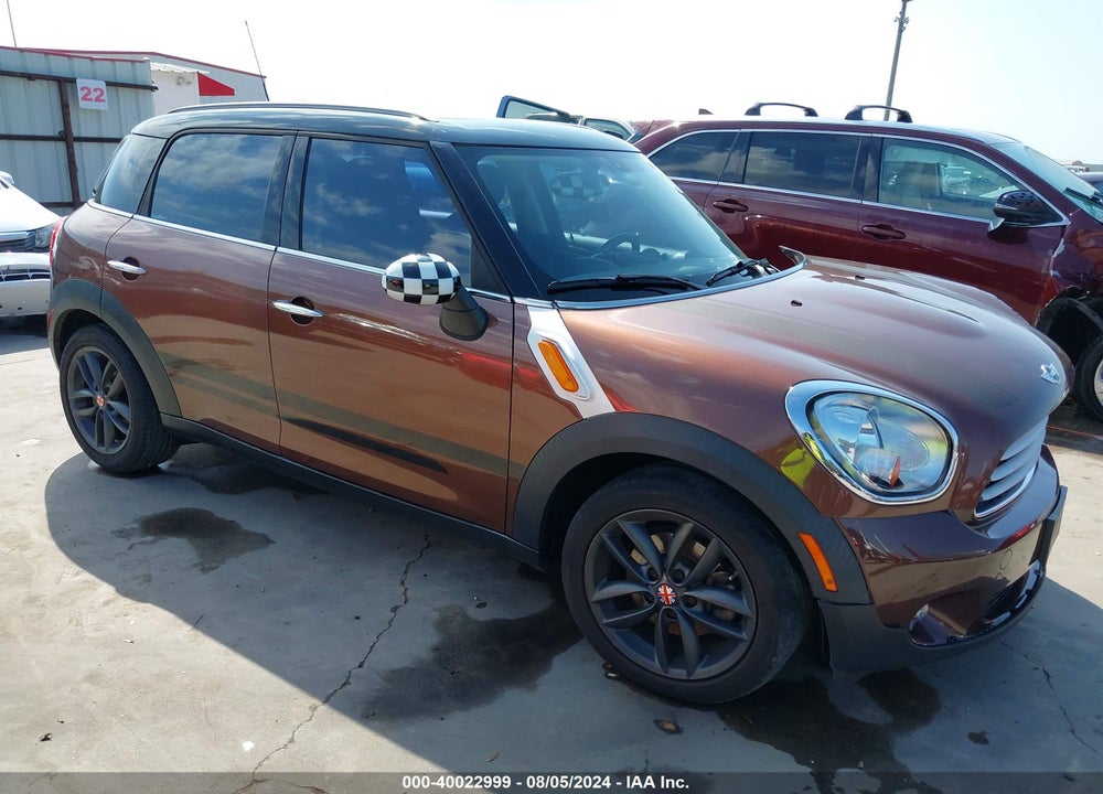2014 MINI COUNTRYMAN COOPER VIN: WMWZB3C51EWM32012