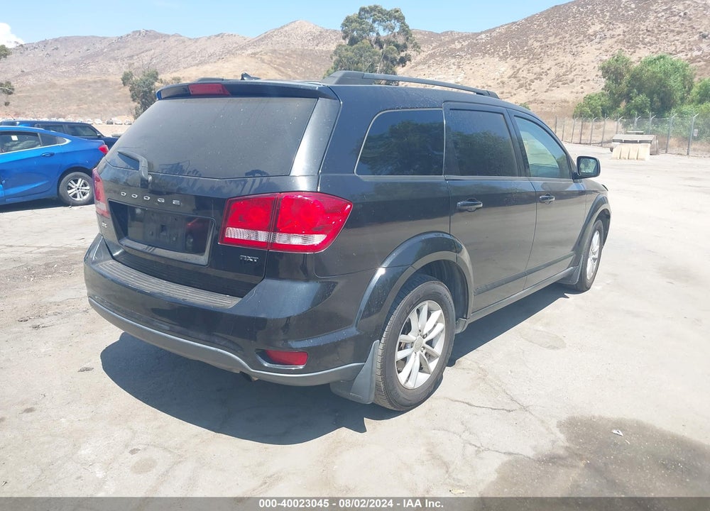 2013 DODGE JOURNEY SXT VIN: 3C4PDCBB6DT709768