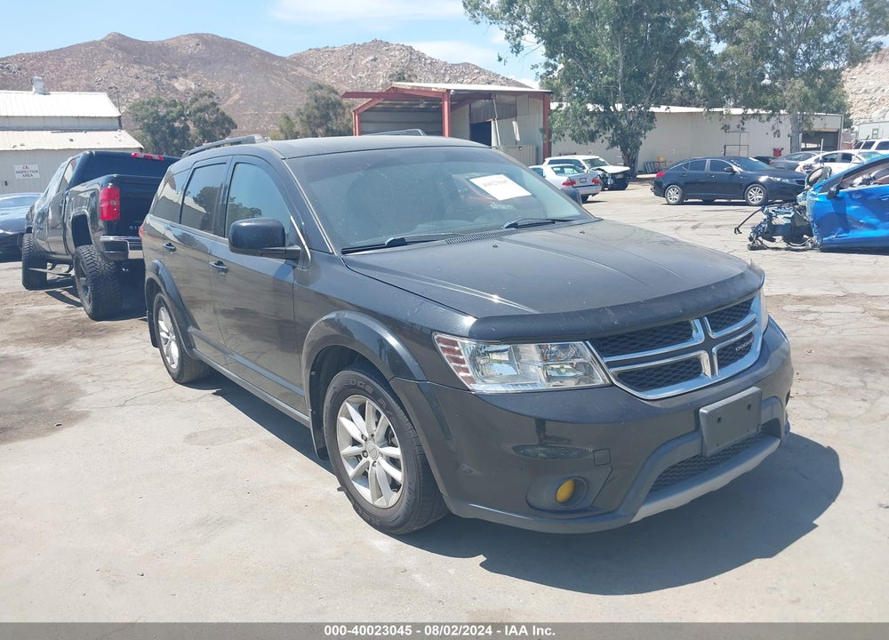 2013 DODGE JOURNEY SXT VIN: 3C4PDCBB6DT709768