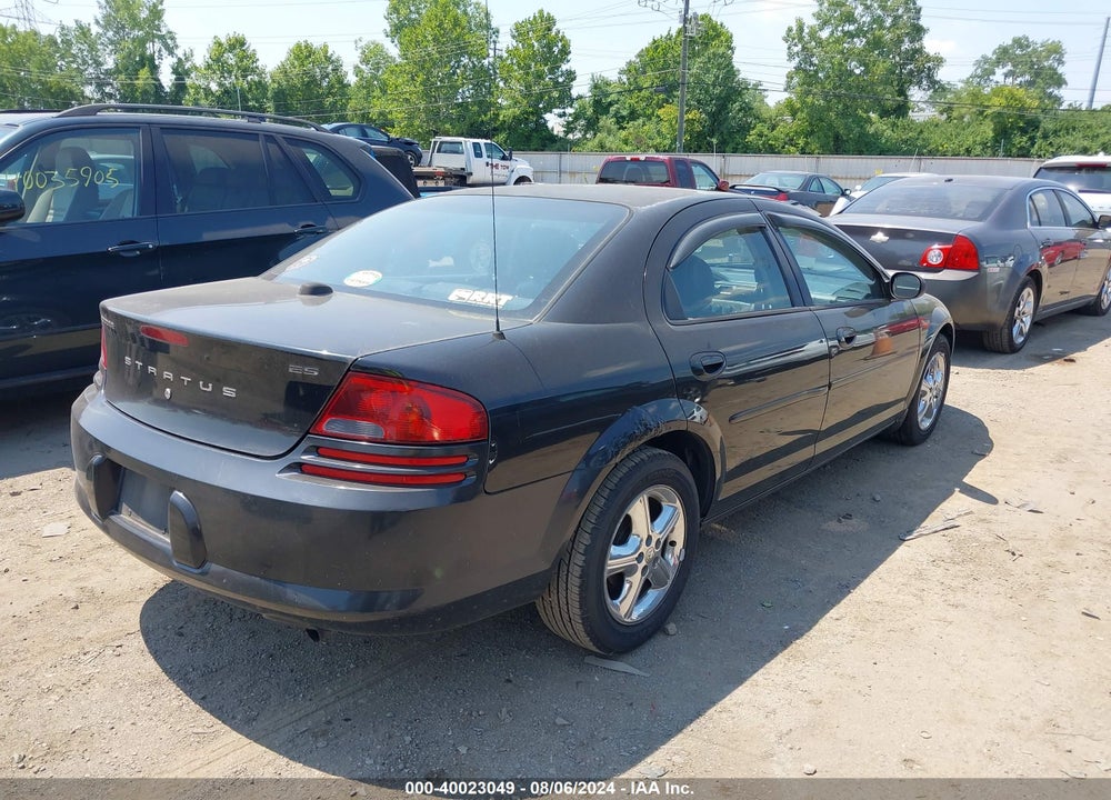 2004 DODGE STRATUS ES VIN: 1B3EL56R94N229674