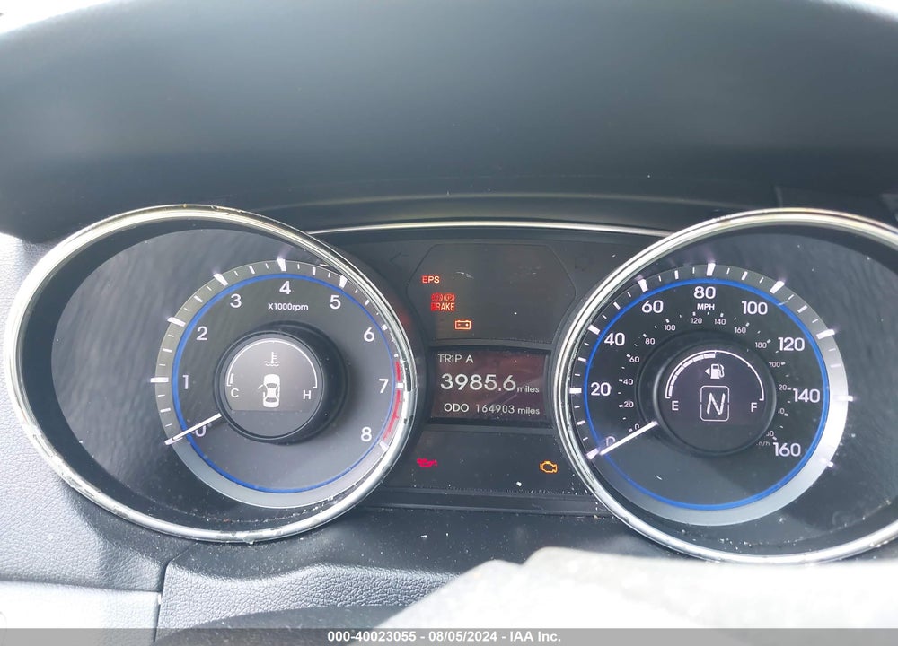 2011 HYUNDAI SONATA GLS VIN: 5NPEB4AC8BH225675