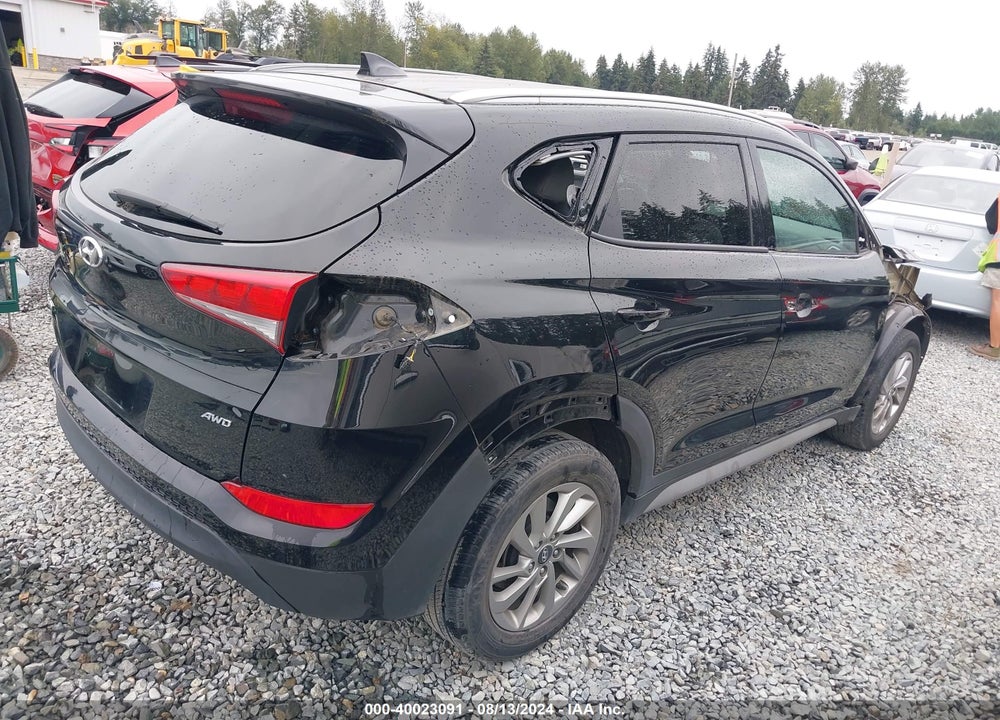2018 HYUNDAI TUCSON SEL VIN: KM8J3CA47JU771320
